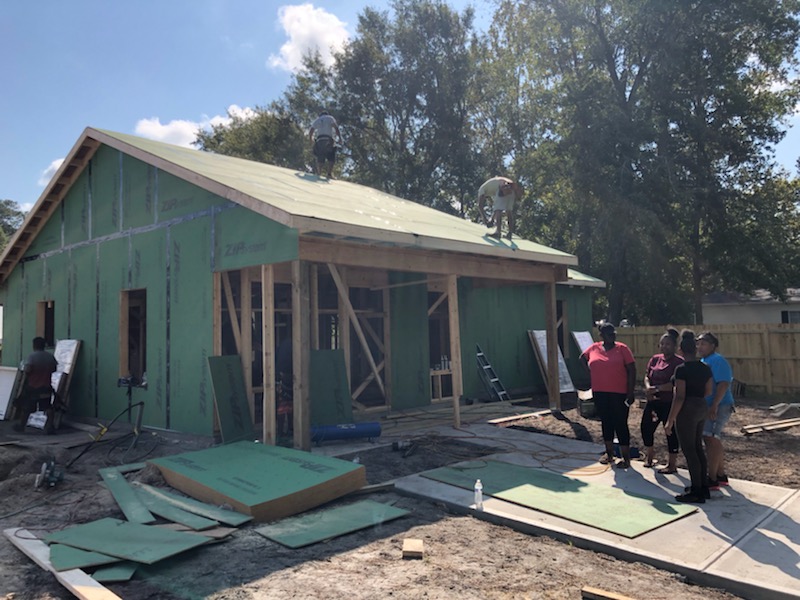 Sep 29, 2019; Castle Hayne, NC, USA; 2019 Builders Blitz Opening Ceremony. Mandatory Credit: Caylor Arnold